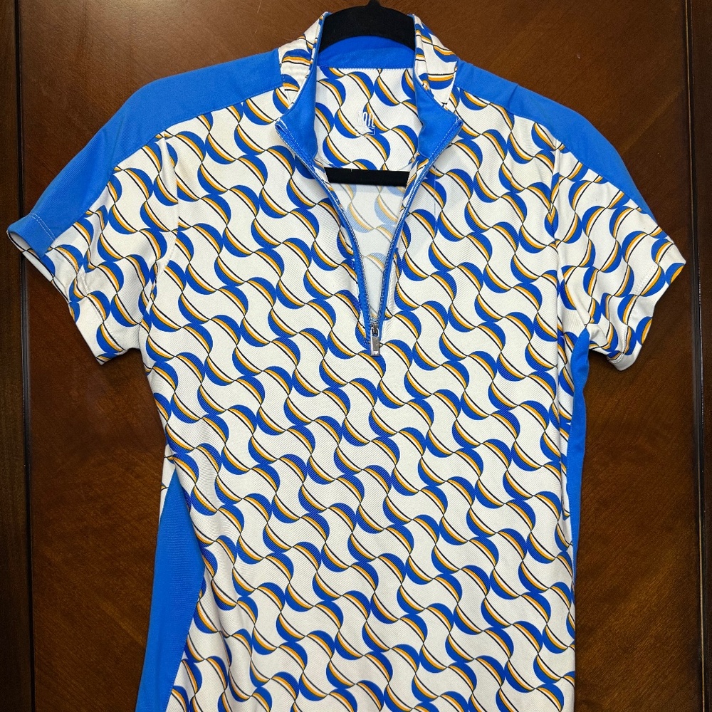 Tail Women's Short Sleeve Golf Top Size Small